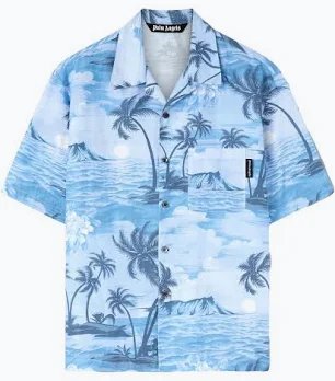 Palm angel Sunset linen T shirt